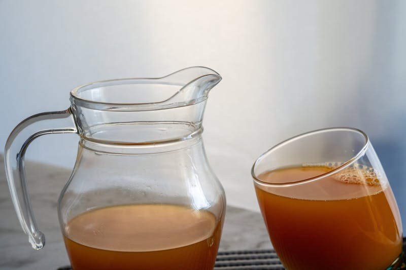 Juice box apple or orange juice